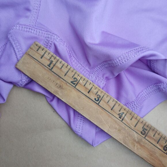 JoFit Women Athletic Shorts Size XL Purple Side Pockets Activewear Athleisure - Picture 6 of 6
